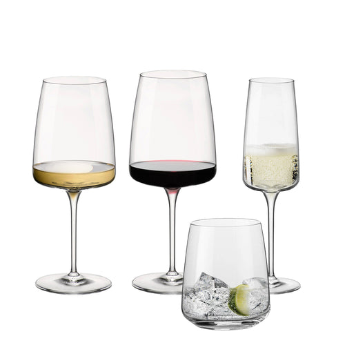 Nexo Set Calici e Bicchieri In Vetro - Set 24 Pz