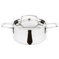 Paderno Series 2500 3-Ply Casseruola Bassa con 2 manici In Acciaio Inox