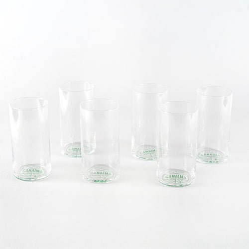 37.5 cl - Top Class Canaima Bicchiere Cocktail Gin Tonic In Vetro Set 6 Pz