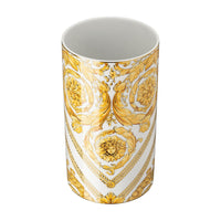 29.9 cm - Versace Medusa Rhapsody Vaso Tavola Cilindrico In Porcellana
