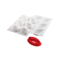 6 Forme - Silikomart Cacao 120 Stampo Dolci Frutta Realistica In Silicone Cutter Incluso