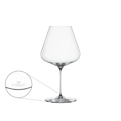 96 cl - Spiegelau Definition Calice Vino Rosso Burgundy In Vetro Cristallino - Set 2 Pz