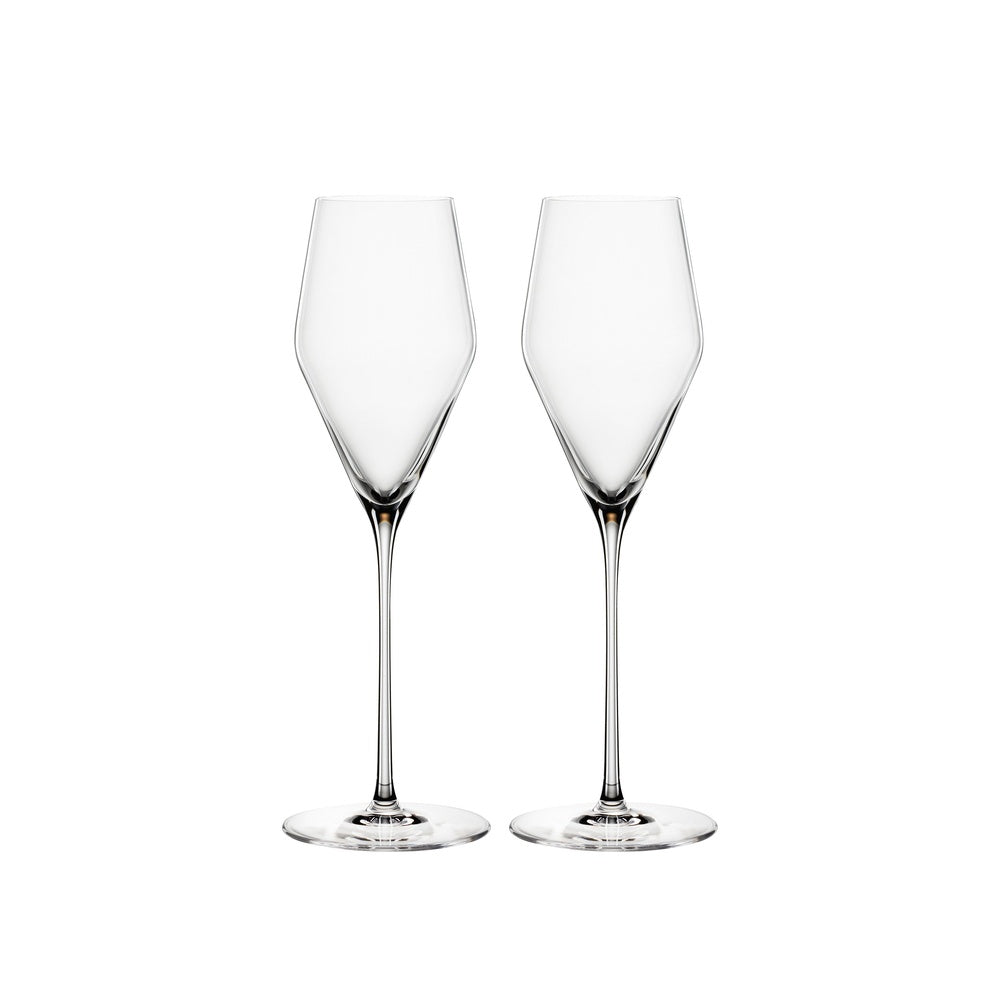 25 cl - Spiegelau Definition Calice Flute Champagne In Vetro Cristallino - Set 2 Pz