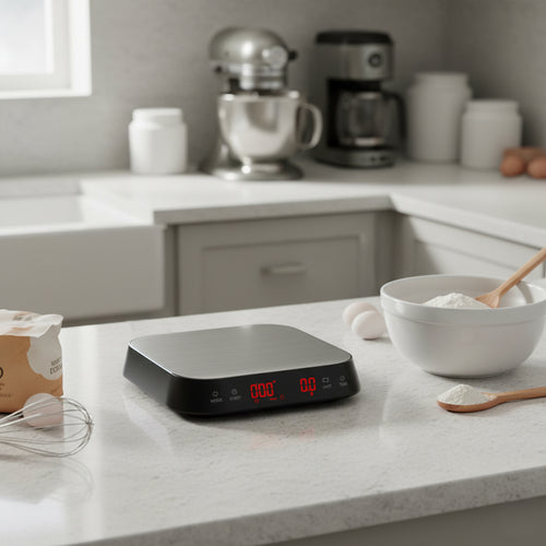 Ilsa Bilancia Digitale Professionale Da 3 Kg Con Plancia In Acciaio Inox
