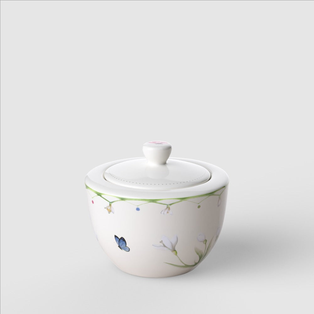 24 cl - Villeroy & Boch Colorful Spring Zuccheriera In Porcellana Premium