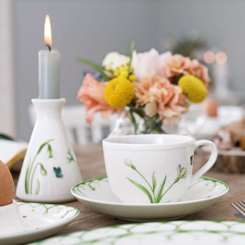 14.8 cm - Villeroy & Boch Colorful Spring Piattino Tazzina Tè In Porcellana Premium - Set 6 Pz