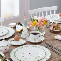 14.8 cm - Villeroy & Boch Colorful Spring Piattino Tazzina Tè In Porcellana Premium - Set 6 Pz