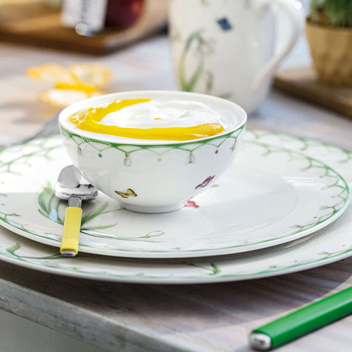 15 cl - Villeroy & Boch Colorful Spring Coppetta Macedonia Dessert In Porcellana Premium - Set 4 Pz