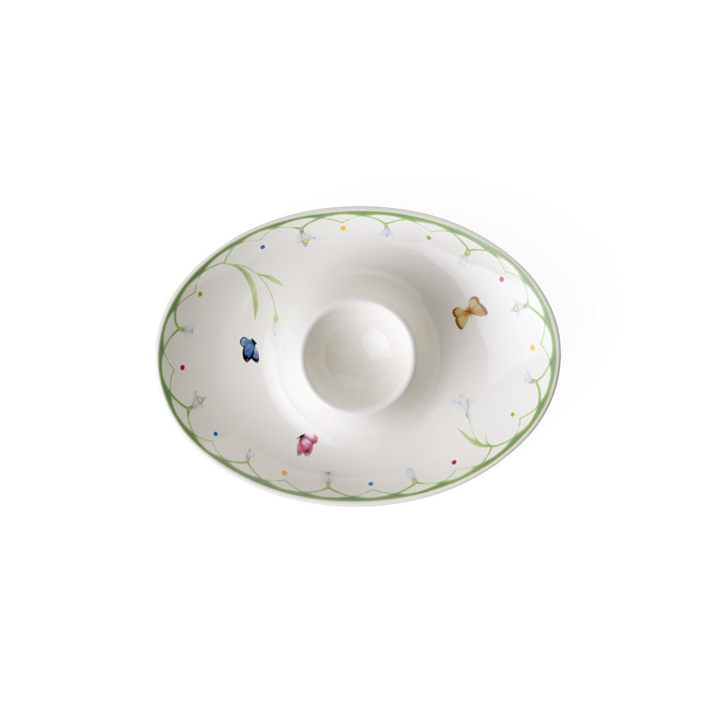 14.5x11 cm - Villeroy & Boch Colorful Spring Portauovo In Porcellana Premium - Set 4 Pz
