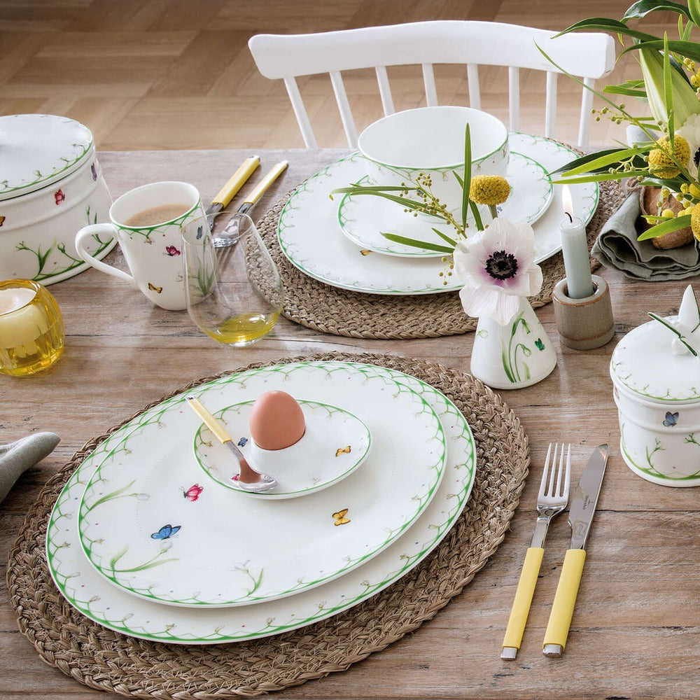 14.5x11 cm - Villeroy & Boch Colorful Spring Portauovo In Porcellana Premium - Set 4 Pz