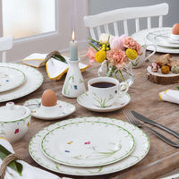 21.5 cm - Villeroy & Boch Colorful Spring Piatto Dessert In Porcellana Premium - Set 6 Pz