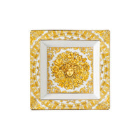 22x22 cm - Versace Medusa Rhapsody Coppetta Svuotatasche Quadrata In Porcellana