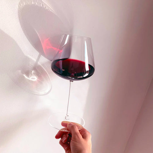 95 cl - Nude Vertigo Stem Zero Calice Vino Rosso In Vetro Cristallino Set 2 Pz