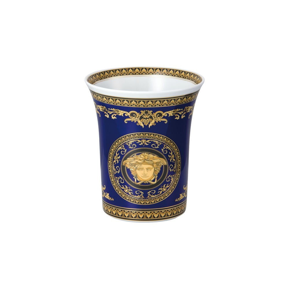 18 cm - Versace Medusa Vaso Tavola In Porcellana