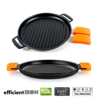 Efficient Cast Iron Grill Pan