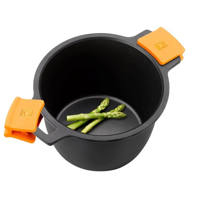 Efficiënte gegoten aluminium pot met deksel