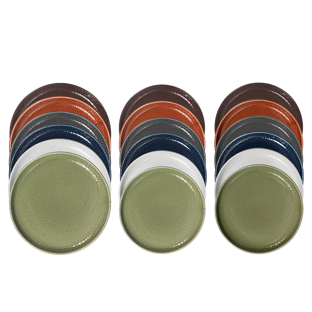 H&H Havana Nordic Servizio Piatti In Stoneware Set 18 Pz