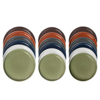 H&H Havana Nordic Servizio Piatti In Stoneware Set 18 Pz