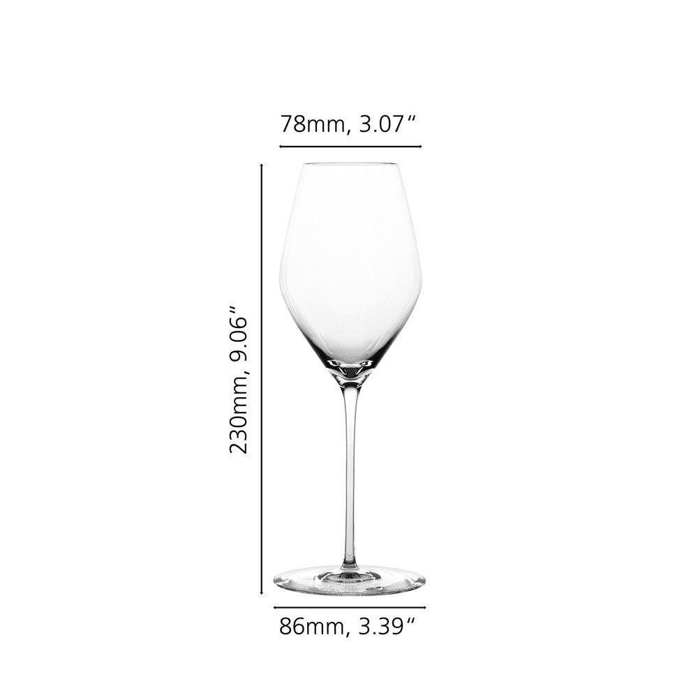 34.7 cl - Spiegelau Hi-Lite Calice Flute Champagne In Vetro Cristallino - Set 2 Pz