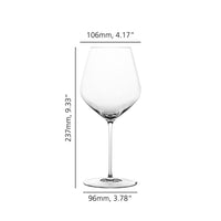 73.4 cl - Spiegelau Hi-Lite Calice Vino Burgundy In Vetro - Set 4 Pz