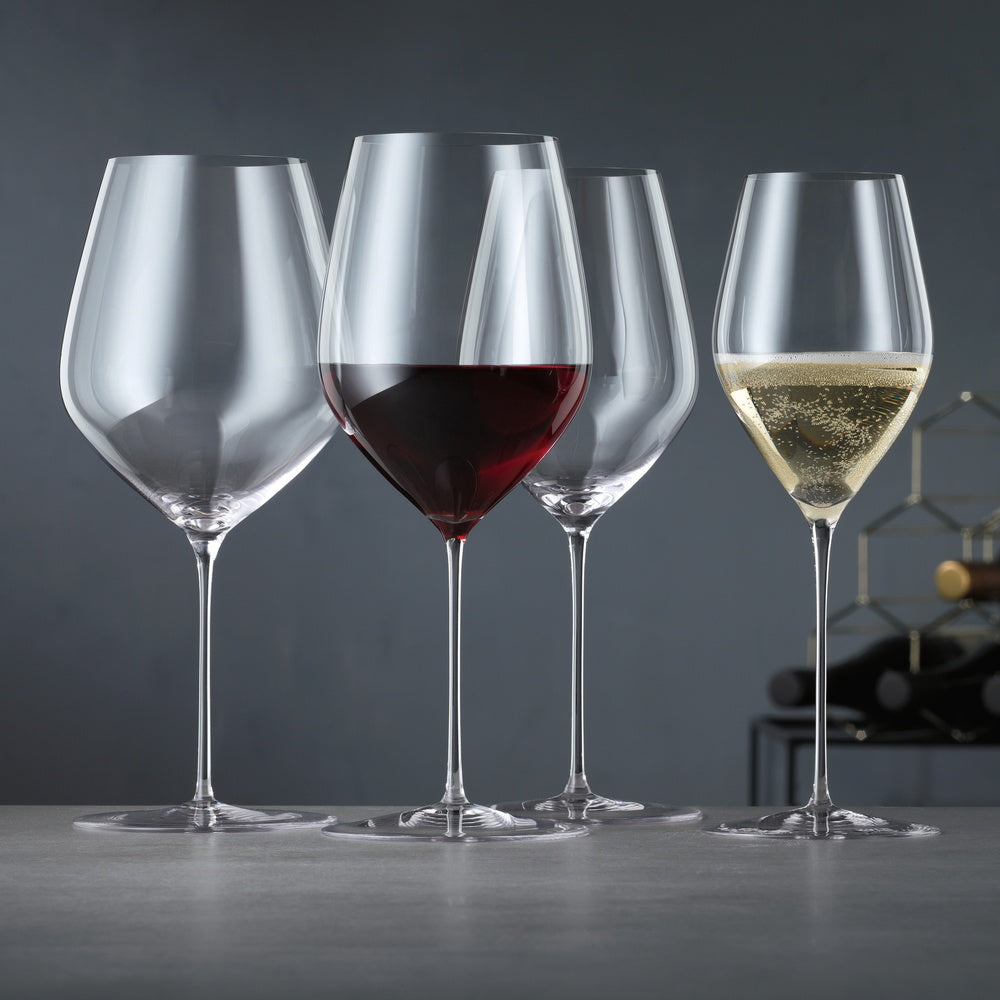 73.4 cl - Spiegelau Hi-Lite Calice Vino Burgundy In Vetro - Set 4 Pz