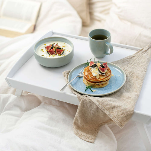 Villeroy & Boch Crafted Blueberry Servizio Colazione In Porcellana Set 6 Pz