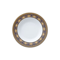 22.4 cm - Versace Medusa Piatto Fondo Zuppa In Porcellana