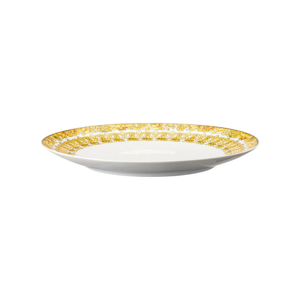 27.3 cm - Versace Medusa Rhapsody Piatto Piano In Porcellana