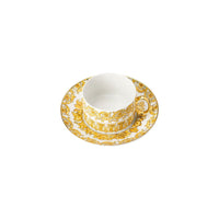 20 cl - Versace Medusa Rhapsody Tazza Tè con Piattino In Porcellana