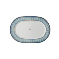 40.1 x 26.8 cm - Swarovski x Rosenthal Signum Piatto Portata In Porcellana