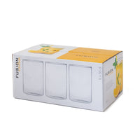 55 cl - H&H Fusion Bicchiere Bibita In Vetro Borosilicato - Set 6 Pz
