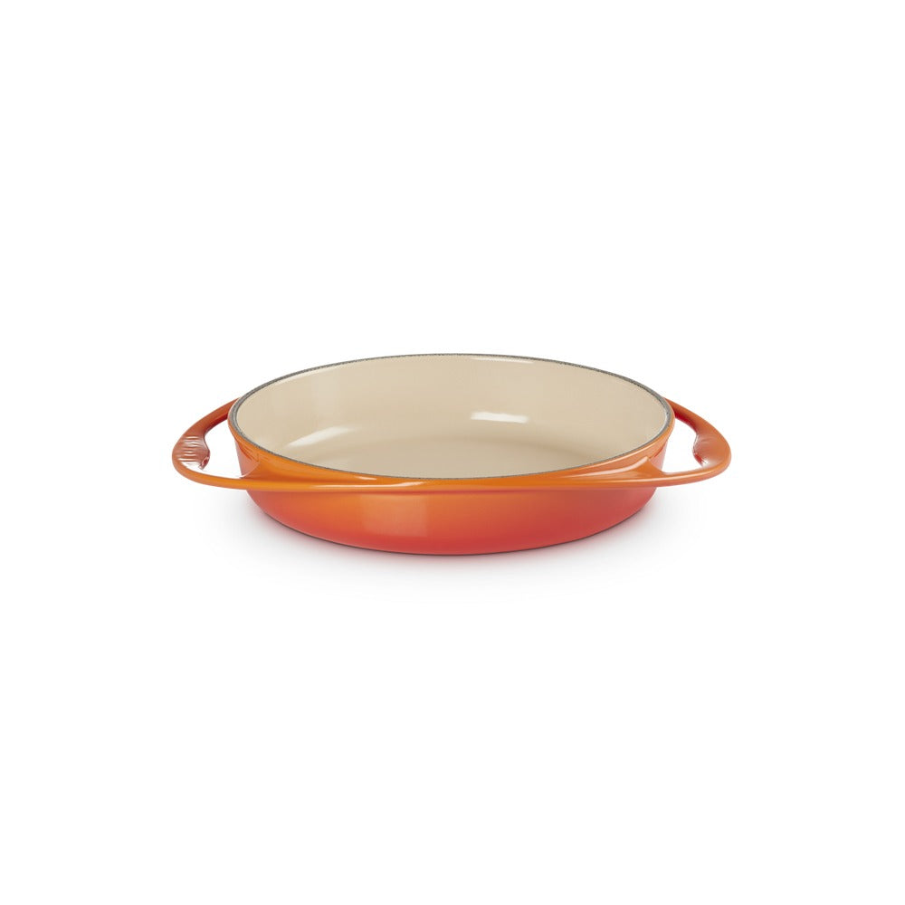 28 cm - Le Creuset Tarte Tatin Tortiera Rotonda In Ghisa Vetrificata