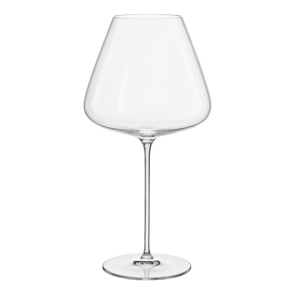 98 cl - Essentia Plume Calice Vino Rosso Gran Rosso In Vetro Set 2 Pz