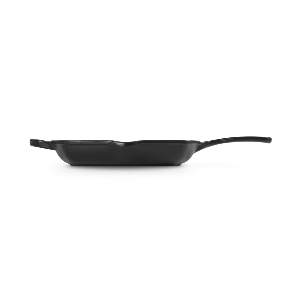 26 cm - Le Creuset Evolution Skillet Bistecchiera Quadrata In Ghisa Vetrificata