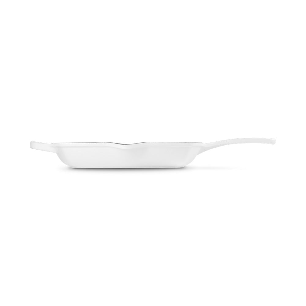 26 cm - Le Creuset Evolution Skillet Bistecchiera Quadrata In Ghisa Vetrificata
