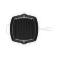 26 cm - Le Creuset Evolution Skillet Bistecchiera Quadrata In Ghisa Vetrificata
