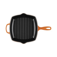 26 cm - Le Creuset Evolution Skillet Bistecchiera Quadrata In Ghisa Vetrificata