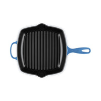 26 cm - Le Creuset Evolution Skillet Bistecchiera Quadrata In Ghisa Vetrificata
