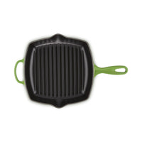 26 cm - Le Creuset Evolution Skillet Bistecchiera Quadrata In Ghisa Vetrificata