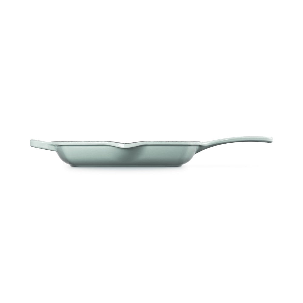 26 cm - Le Creuset Evolution Skillet Bistecchiera Quadrata In Ghisa Vetrificata
