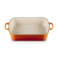 37x29 cm - Le Creuset Evolution Pirofila Rettangolare In Ghisa Vetrificata
