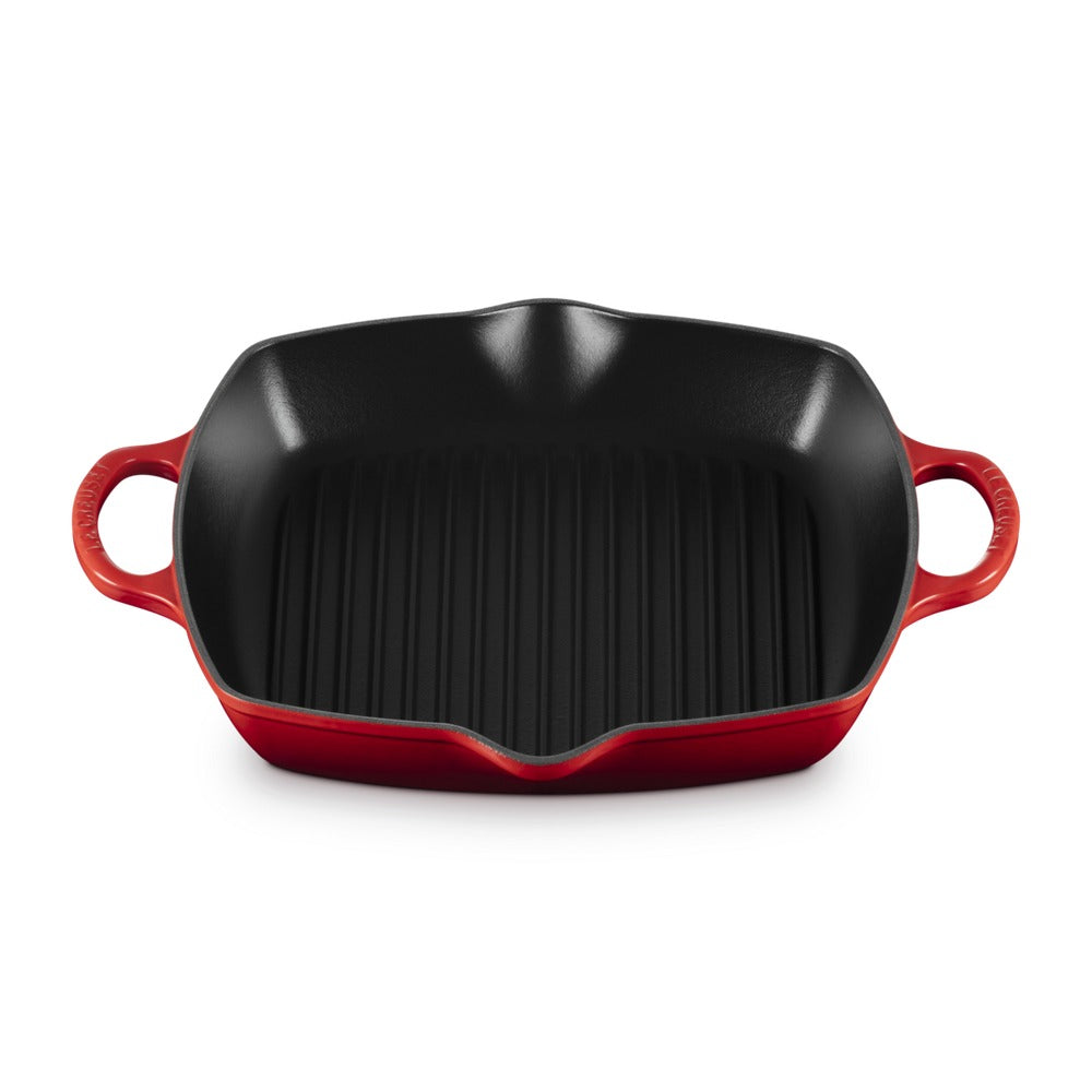 30 cm - Le Creuset Evolution Grill Bistecchiera Quadrato Profondo In Ghisa Vetrificata