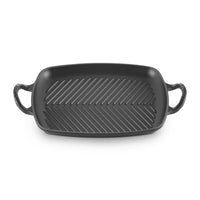 30x27 cm - Le Creuset Evolution Grill Bistecchiera Rettangolare Profondo In Ghisa Vetrificata
