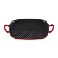 30x27 cm - Le Creuset Evolution Grill Bistecchiera Rettangolare Profondo In Ghisa Vetrificata