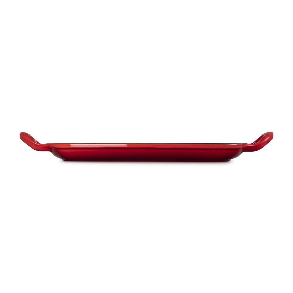30x27 cm - Le Creuset Evolution Grill Bistecchiera Rettangolare Profondo In Ghisa Vetrificata