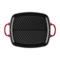 30x27 cm - Le Creuset Evolution Grill Bistecchiera Rettangolare Profondo In Ghisa Vetrificata