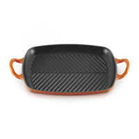 30x27 cm - Le Creuset Evolution Grill Bistecchiera Rettangolare Profondo In Ghisa Vetrificata