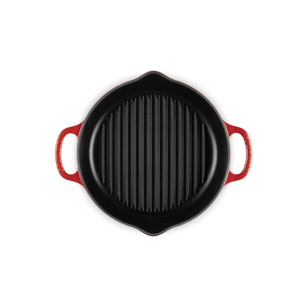 25 cm - Le Creuset Evolution Grill Bistecchiera Quadrato Profondo In Ghisa Vetrificata