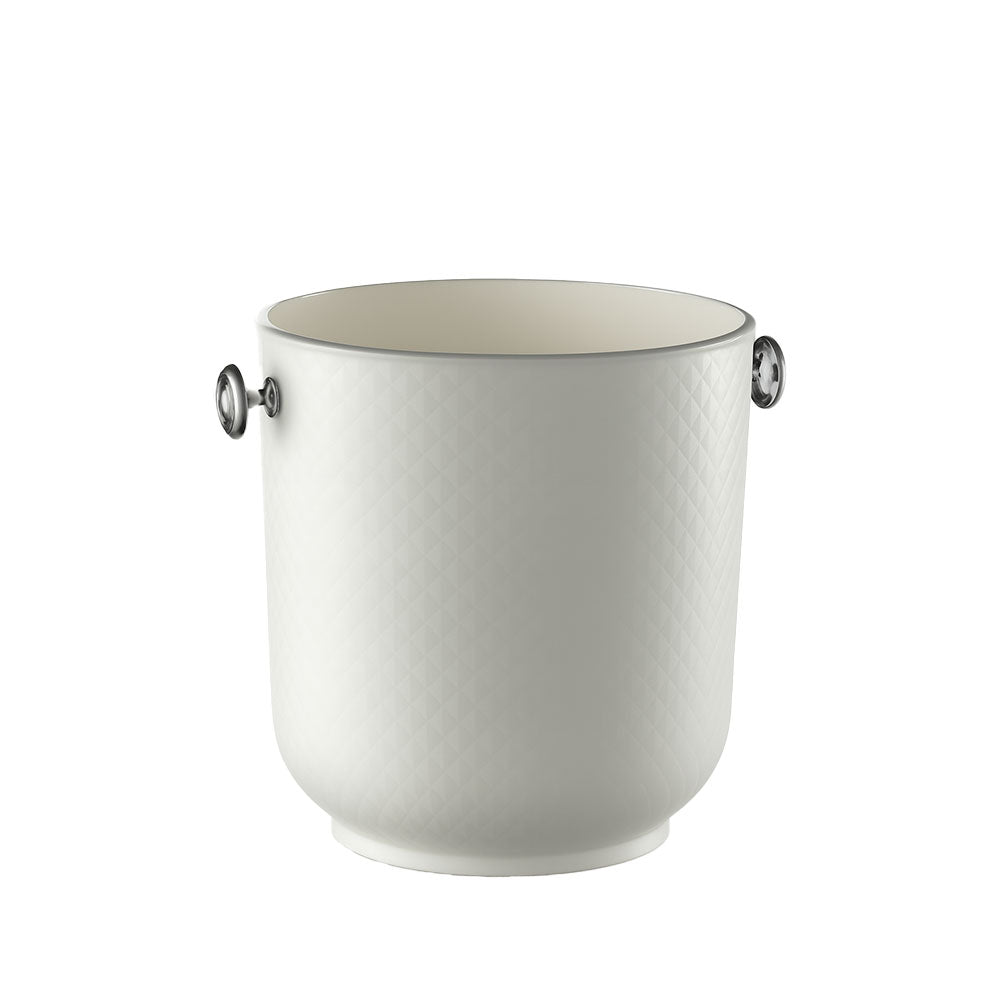 Ø 20 x h 20.5 cm - Mc Ristorazione Diamante Secchiello Champagne In Propilene