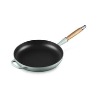 28 cm - Le Creuset Evolution Padella Bassa In Ghisa Vetrificata Con Manico In Legno
